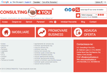 Tablet Screenshot of consulting4you.ro